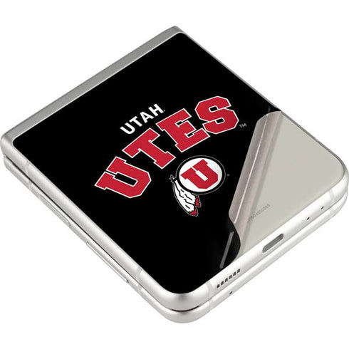 University of Utah Utes Logo Galaxy Z Flip4 5G Skin